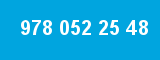 978 052 25 48 978 052 25 48